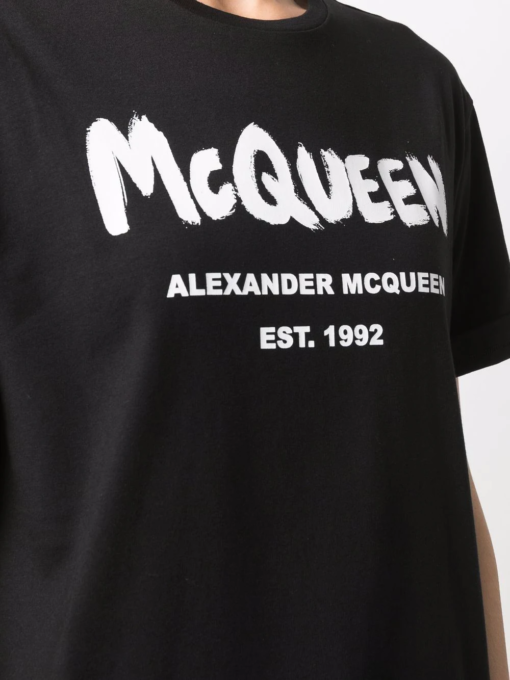 tricou bumbac alexander mcqueen negru 659729qzad30520 4