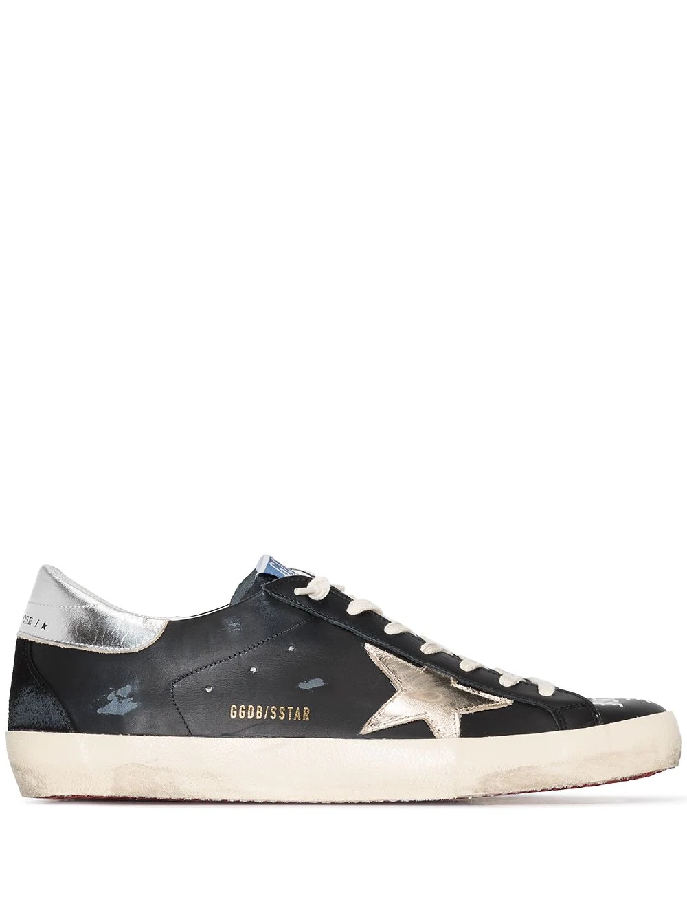 Sneakers Golden Goose Deluxe Brand Super Star negri