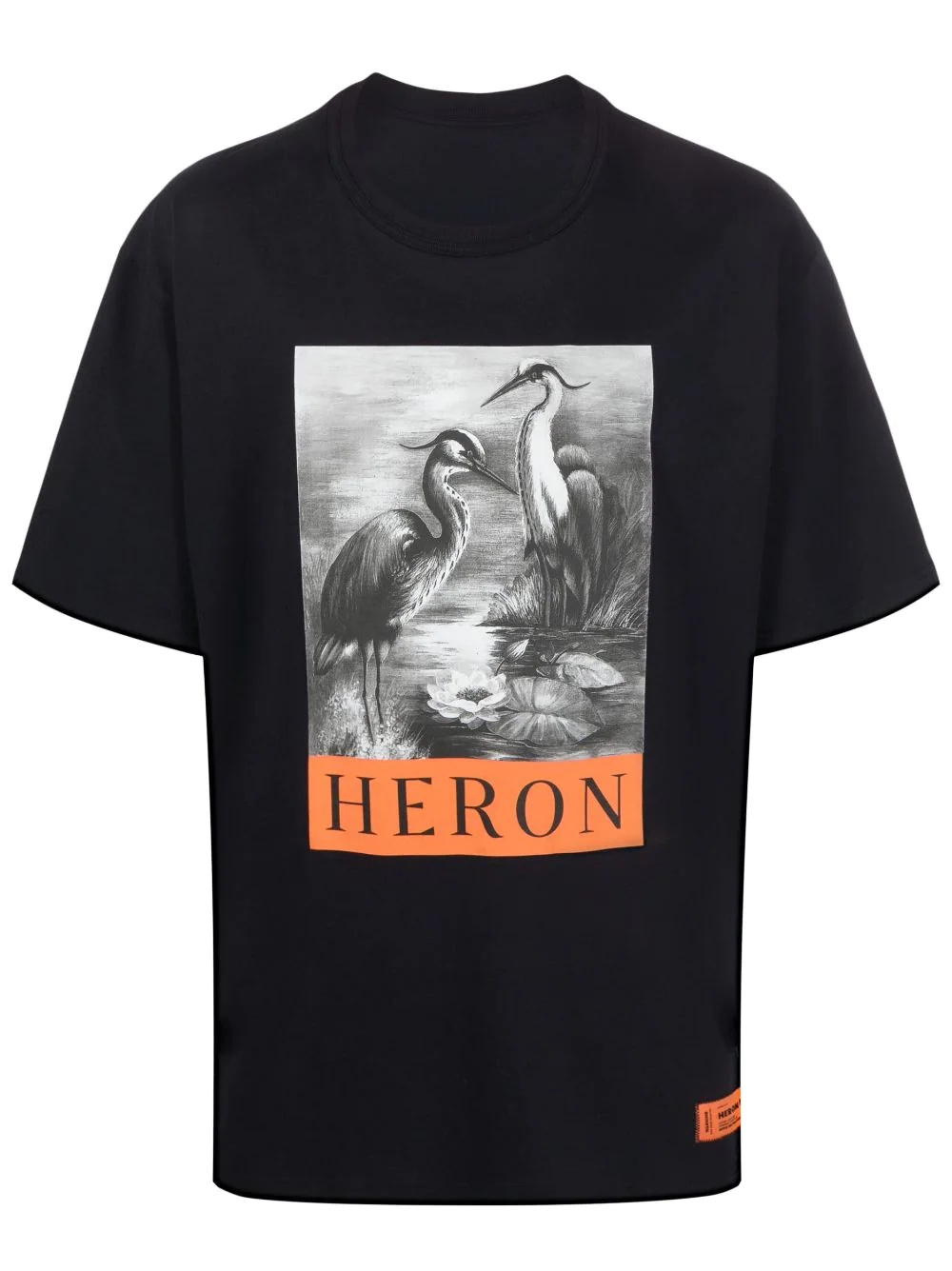 Approximation Stressful Replenishment Tricou Heron Preston Heron-print negru | Casa Frumoasa
