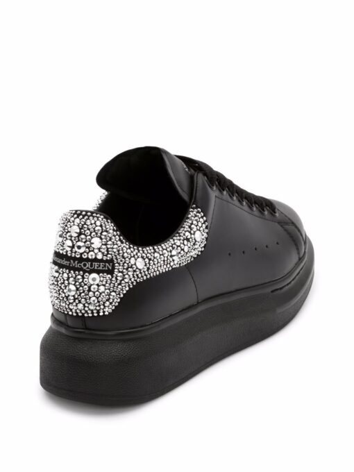 sneakers alexander mcqueen cristal oversized negri 666407wia4z1457 02