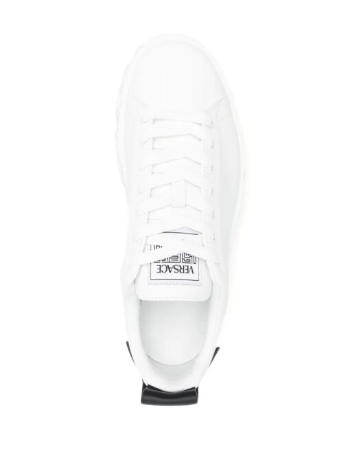 sneakers versace greca labirinth alb negru 10031341a025002w790 04