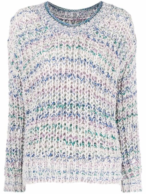 pulover isabel marant open knit multicolor pu189622e042iebec 01