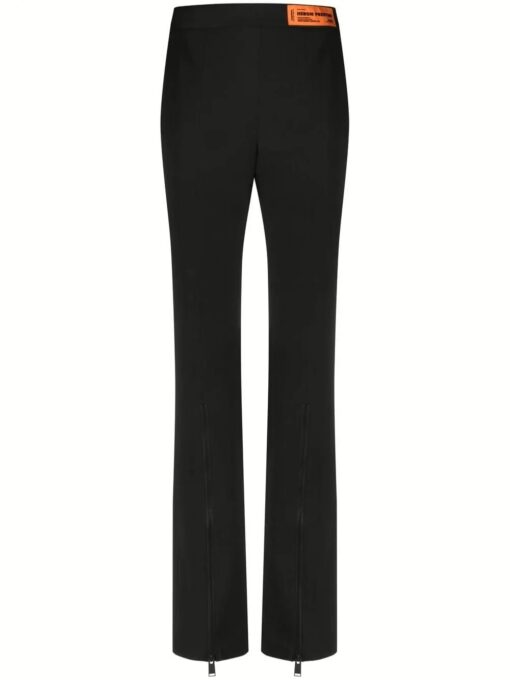 pantaloni heron preston gabardine zip negri hwca028f22fab0011000 01