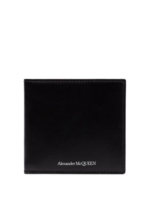 portofel alexander mcqueen billfold negru 6021371xi0y1000 01
