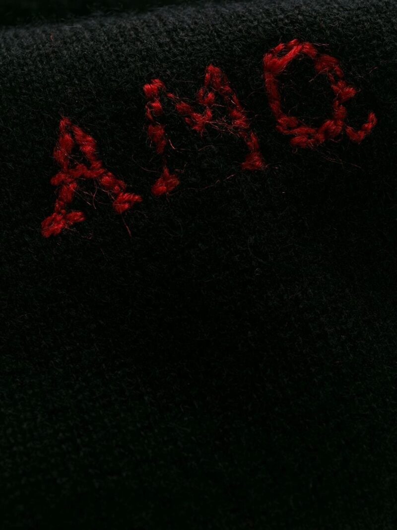 pulover alexander mcqueen amq logo negru 576027q1wwp1018 07
