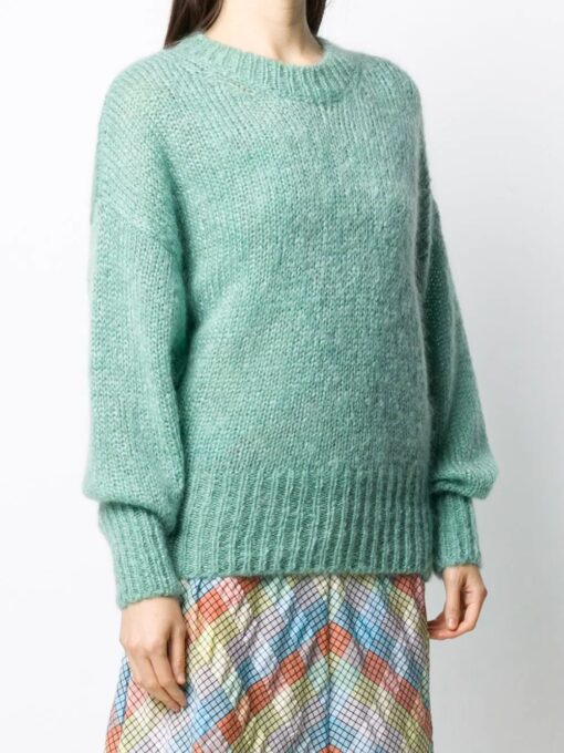 pulover isabel marant chunky knit verde pu138620a041igreen 03