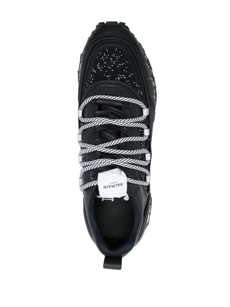 sneakers balmain racer beads alb negru am1vi326tsel0pa 04