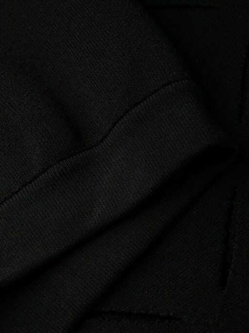 pantaloni versace slashed knit negri 10079691a059801b000 08
