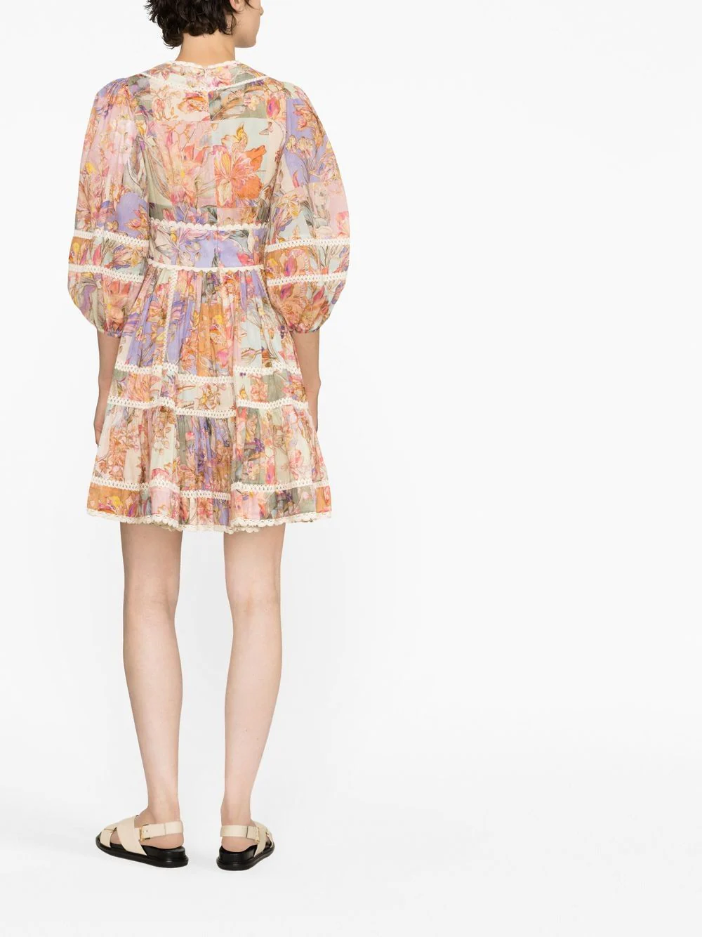 Rochie mini Zimmermann Cira multicolor - imagine 2