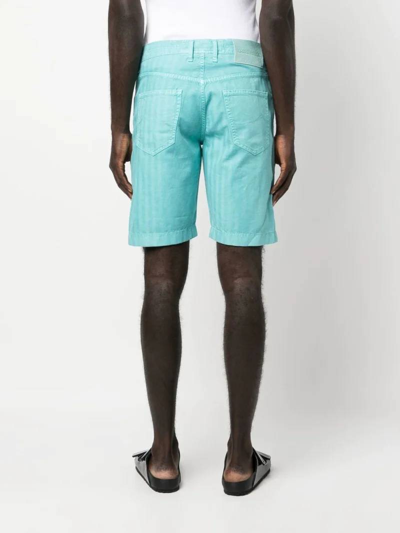 Pantaloni scurti Jacob Cohen Nicolas turcoaz - imagine 2