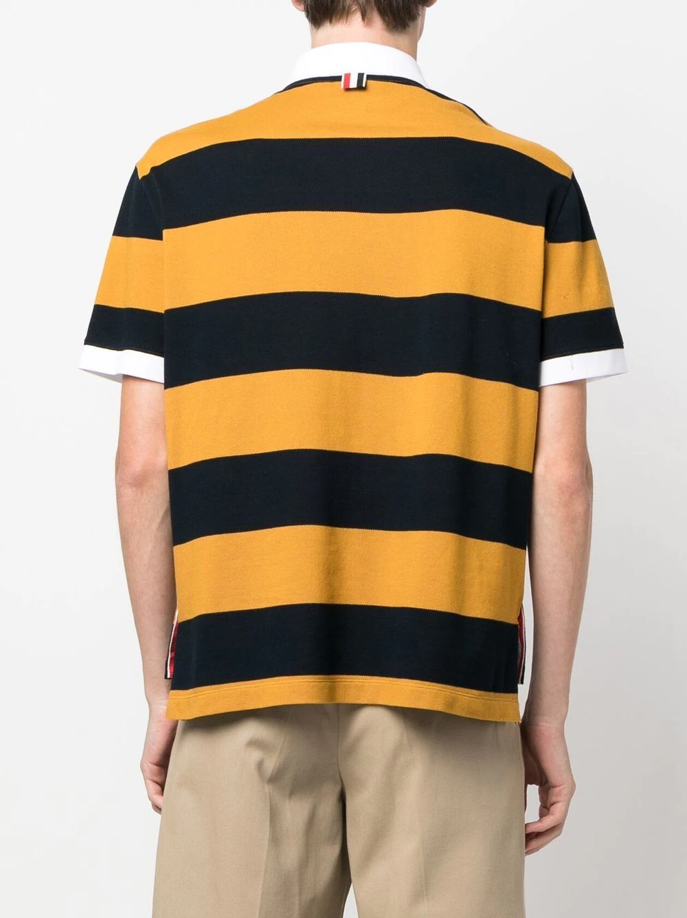 Tricou polo Thom Browne Flower Pique multicolor - imagine 2