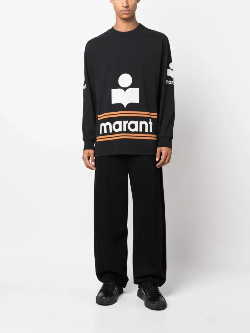 Bluza Marant Gianni neagra - imagine 3