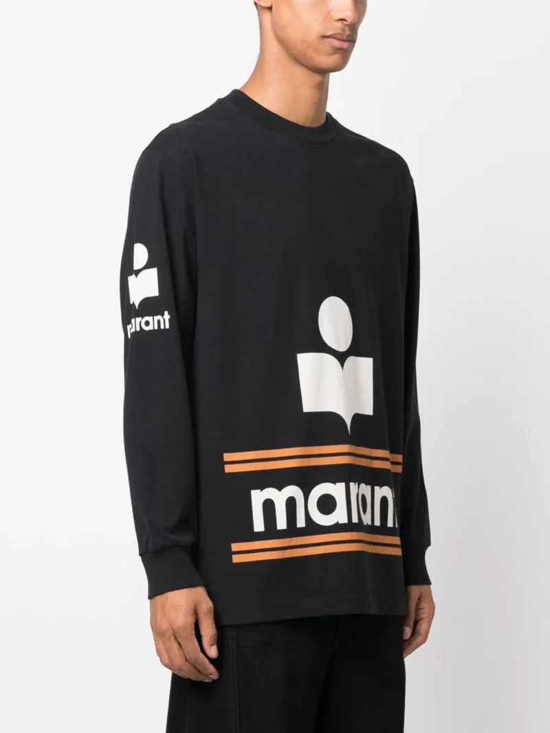 Bluza Marant Gianni neagra - imagine 4