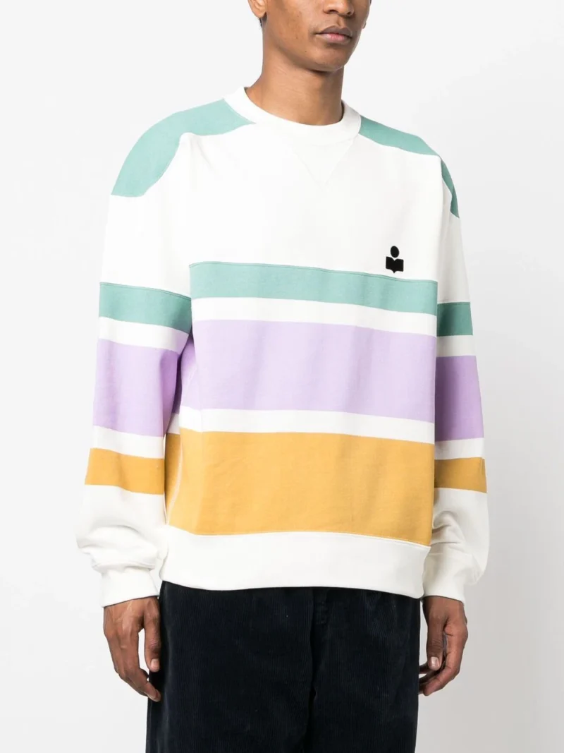 Bluza Marant Meyoan multicolor - imagine 3