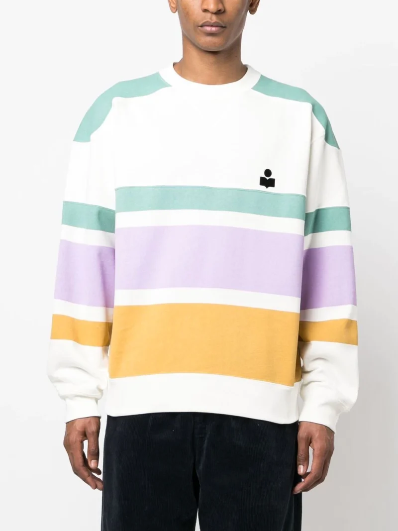 Bluza Marant Meyoan multicolor - imagine 4
