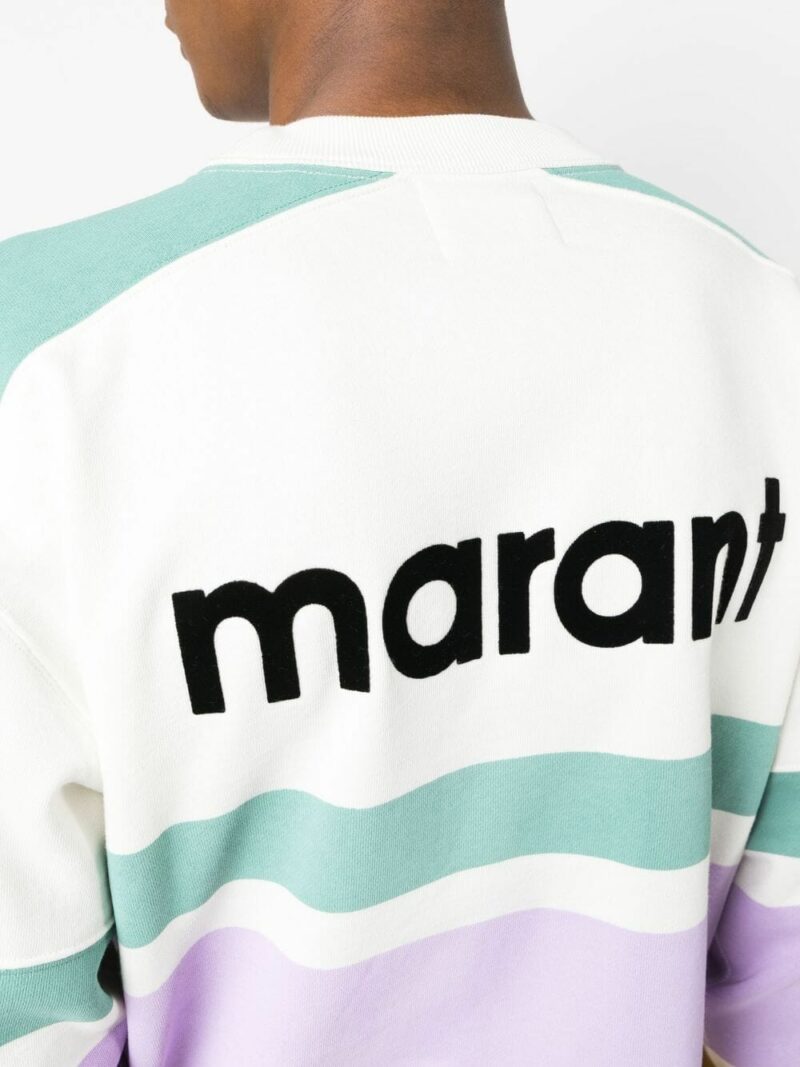 Bluza Marant Meyoan multicolor - imagine 5
