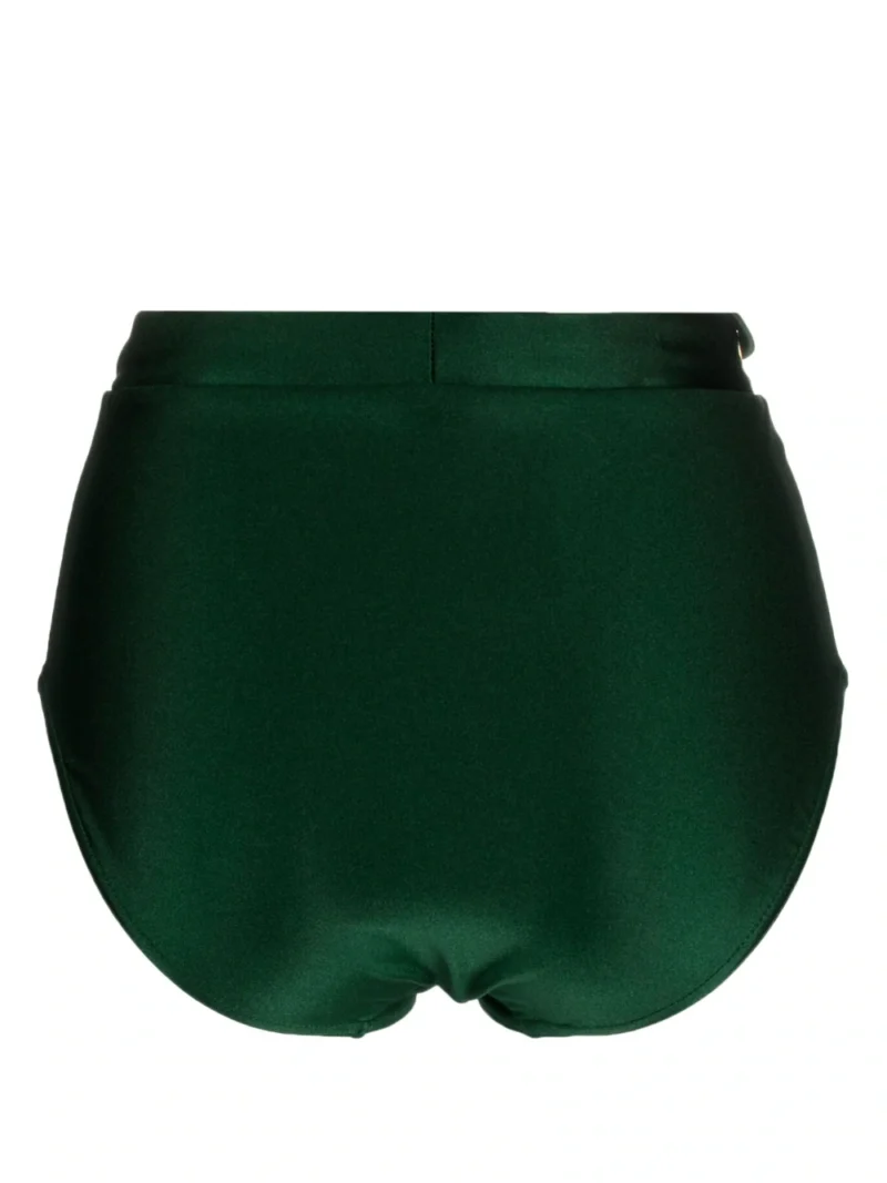 Boxeri bikini Zimmermann Devi Eyelet verzi - imagine 2
