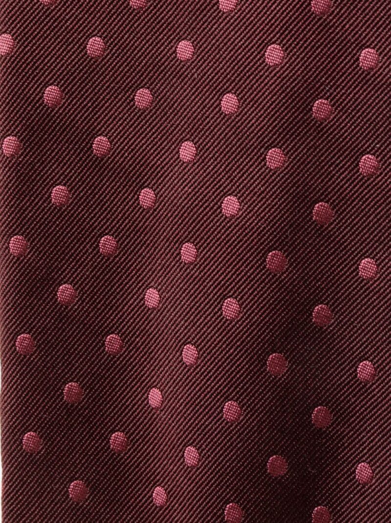 Cravata TOM FORD Dots multicolor - imagine 2