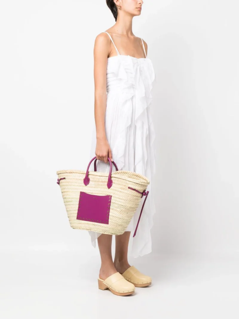 Geanta Isabel Marant Cadix L mov - imagine 3