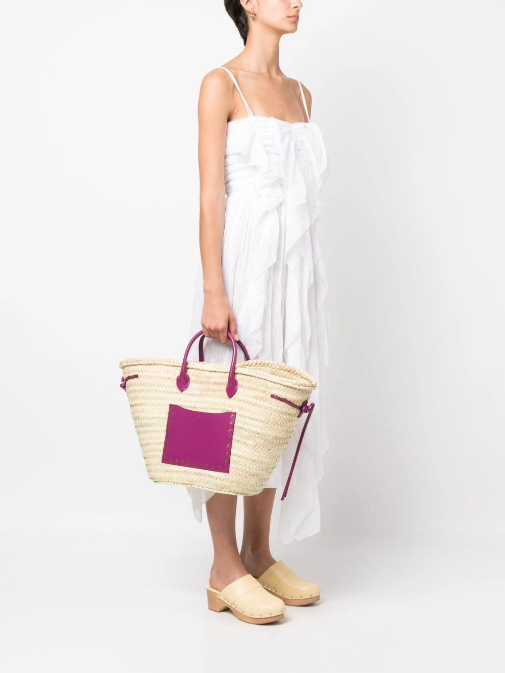 Geanta Isabel Marant Cadix L mov - imagine 3