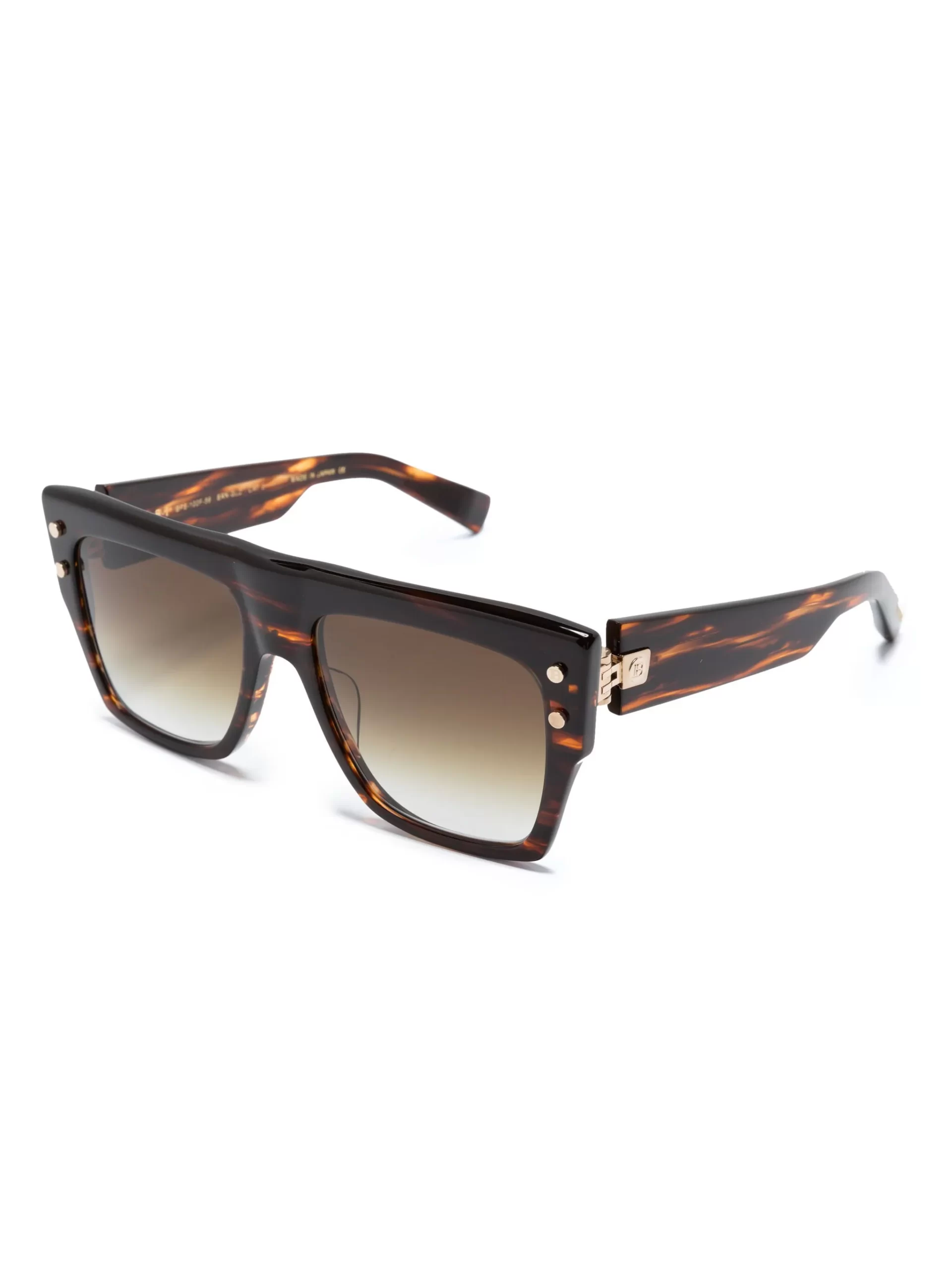 Ochelari de soare Balmain B-I maro - imagine 2