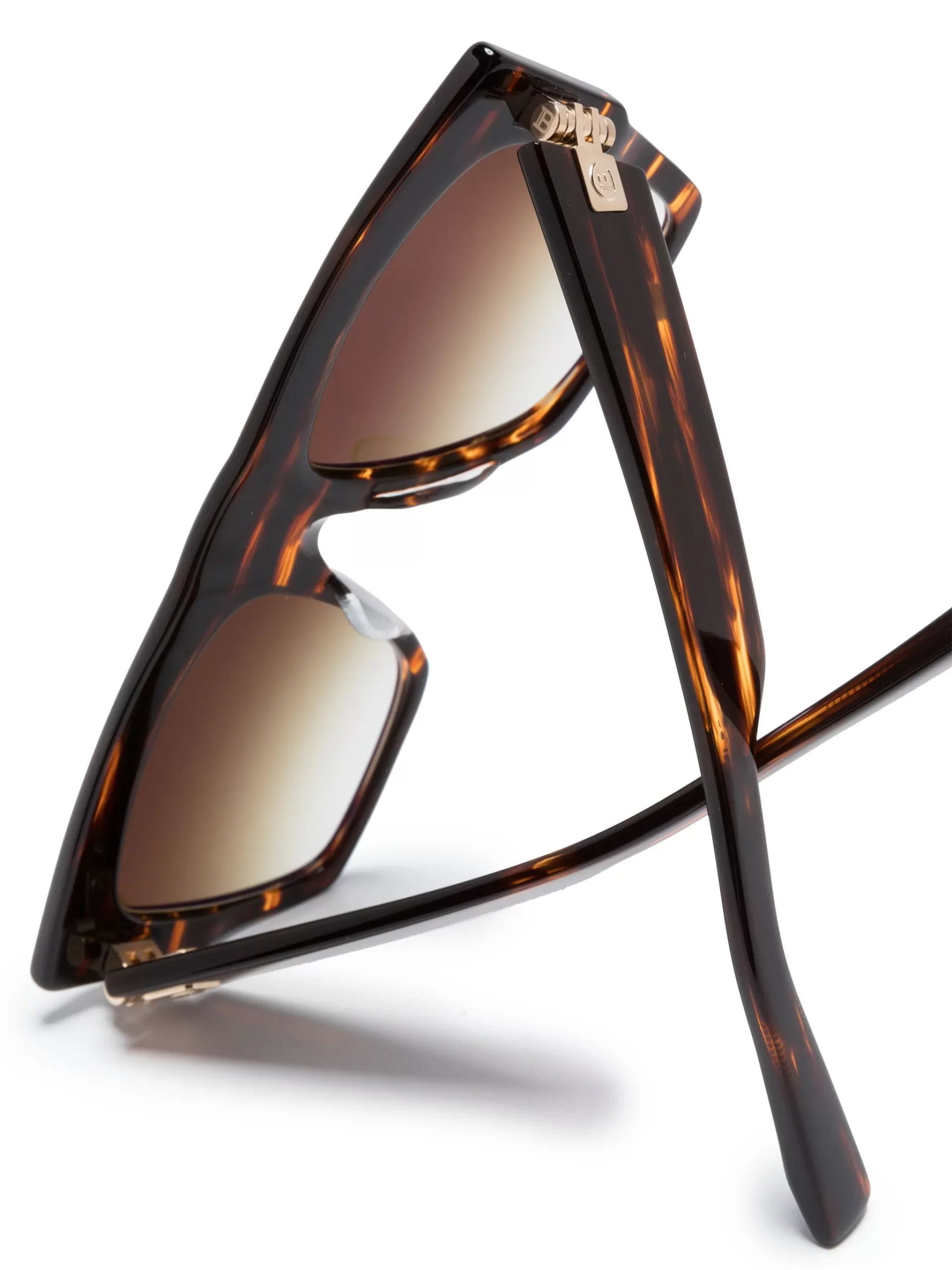 Ochelari de soare Balmain B-I maro - imagine 3