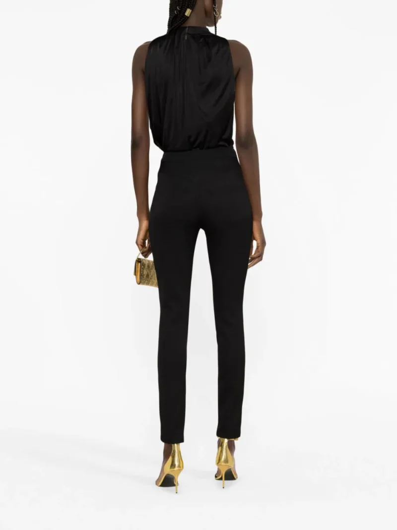 Alternative view of Pantaloni Balmain Slim Fit negri