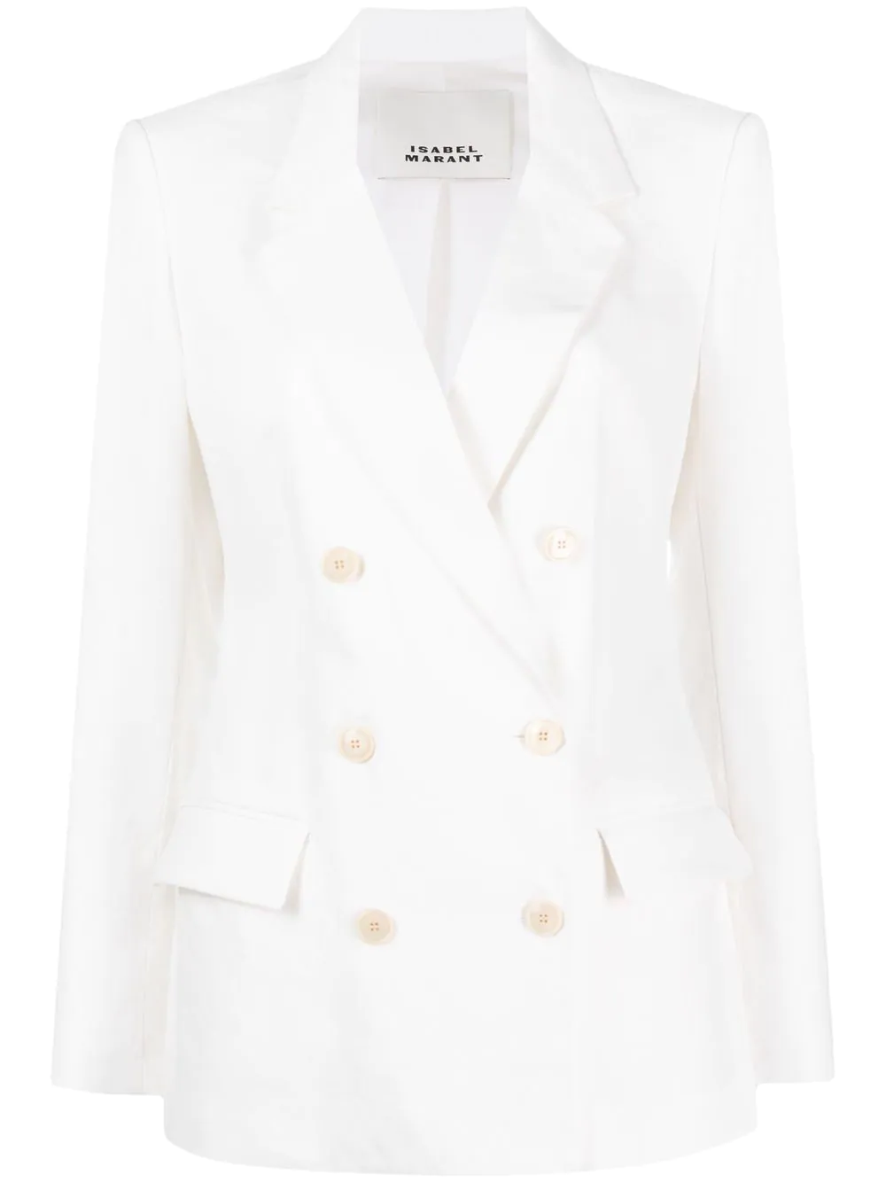 Sacou Isabel Marant Double-Breasted alb