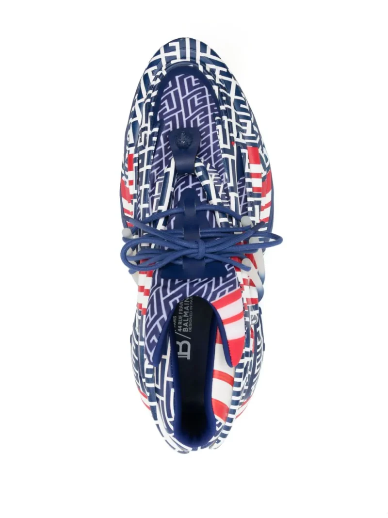 Sneakers Balmain Unicorn Monogram multicolor - imagine 4