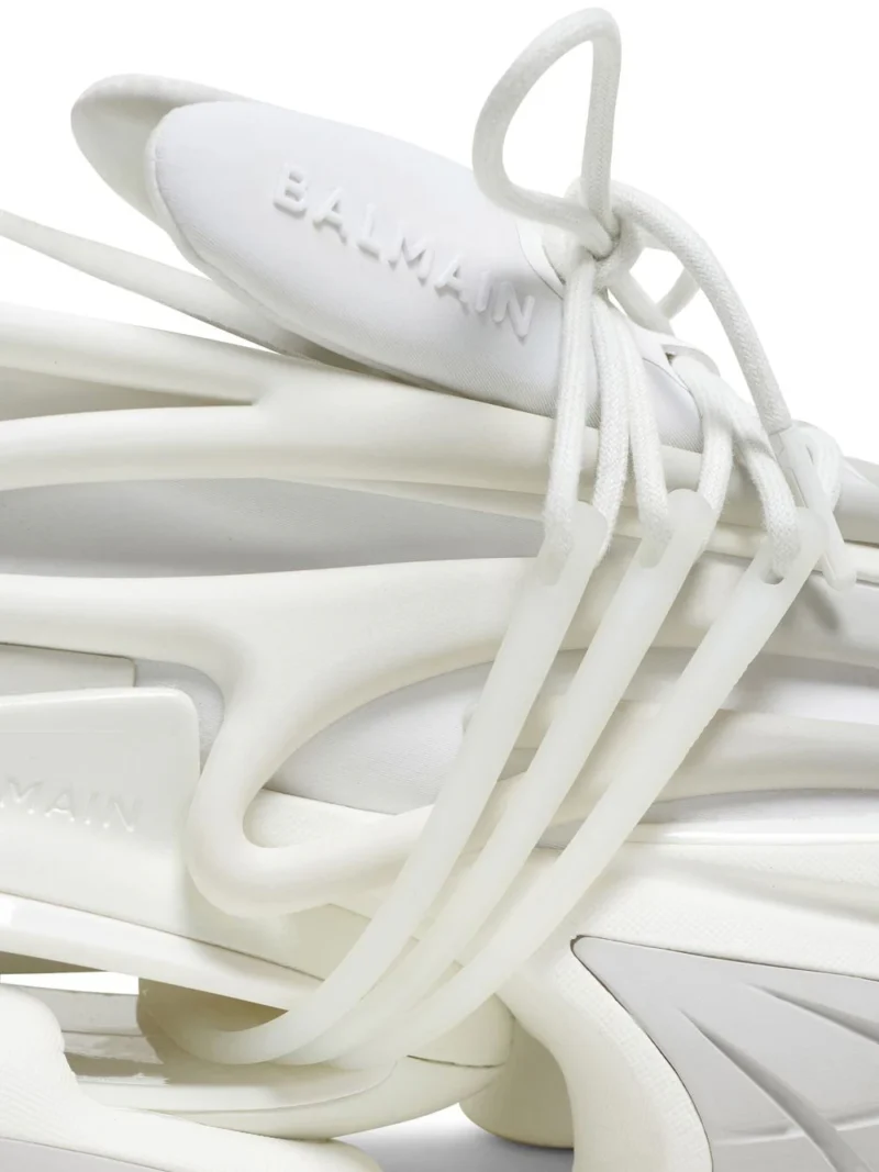 Sneakers Balmain Unicorn W albi - imagine 6