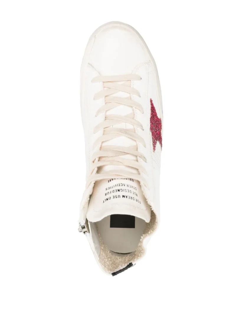 Sneakers Golden Goose Francy albi - imagine 4