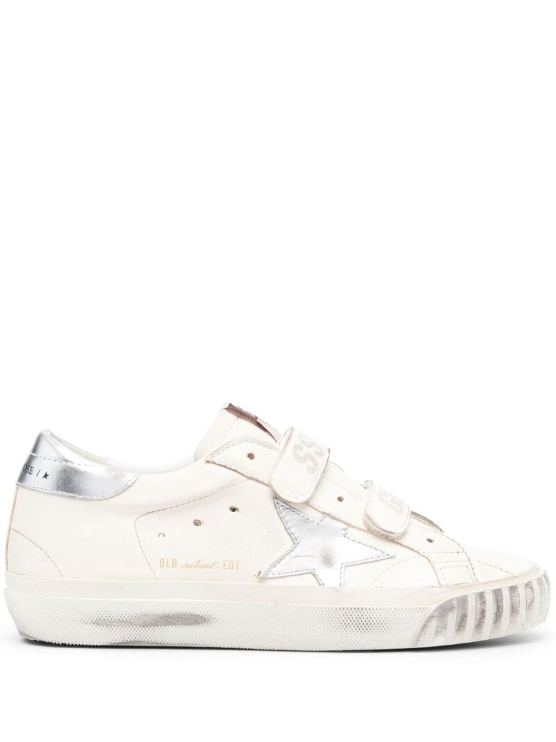 Sneakers Golden Goose Old School EDT Silver Star albi