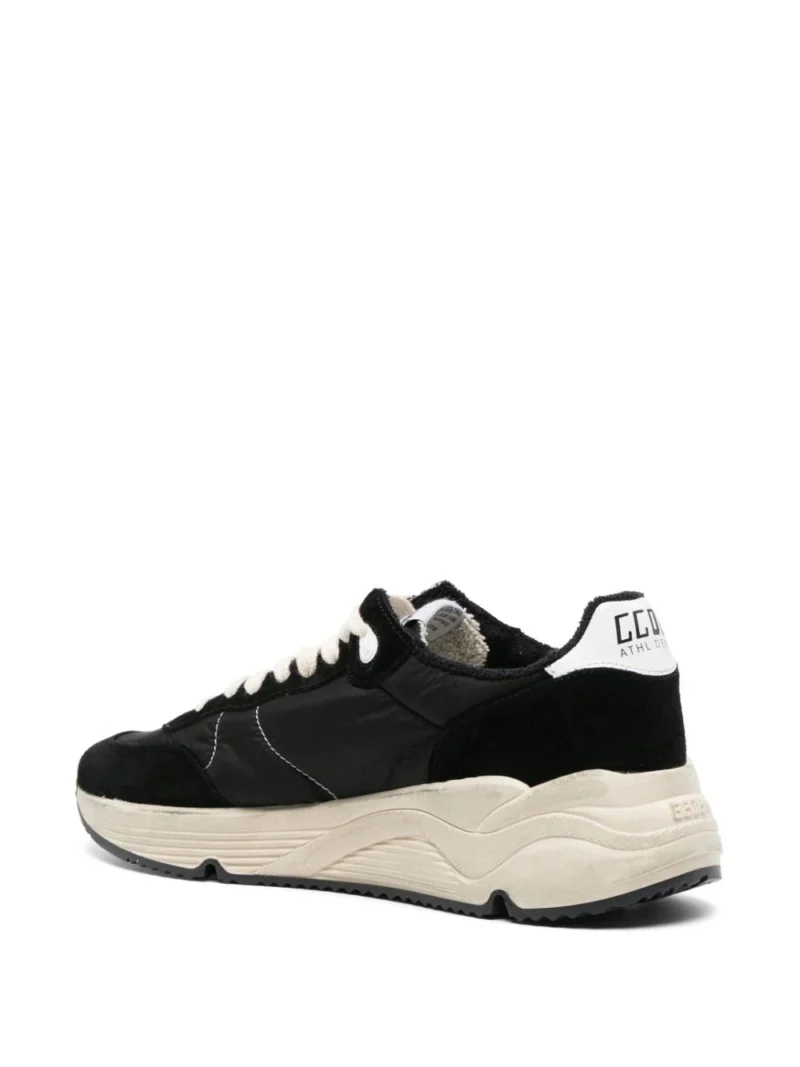 Alternative view of Sneakers Golden Goose Running Sole alb/negru