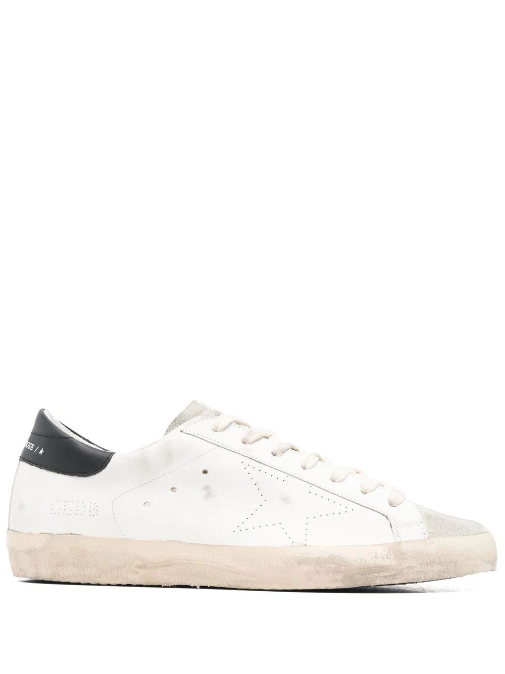 Sneakers Golden Goose Super-Star Perforated Star albi