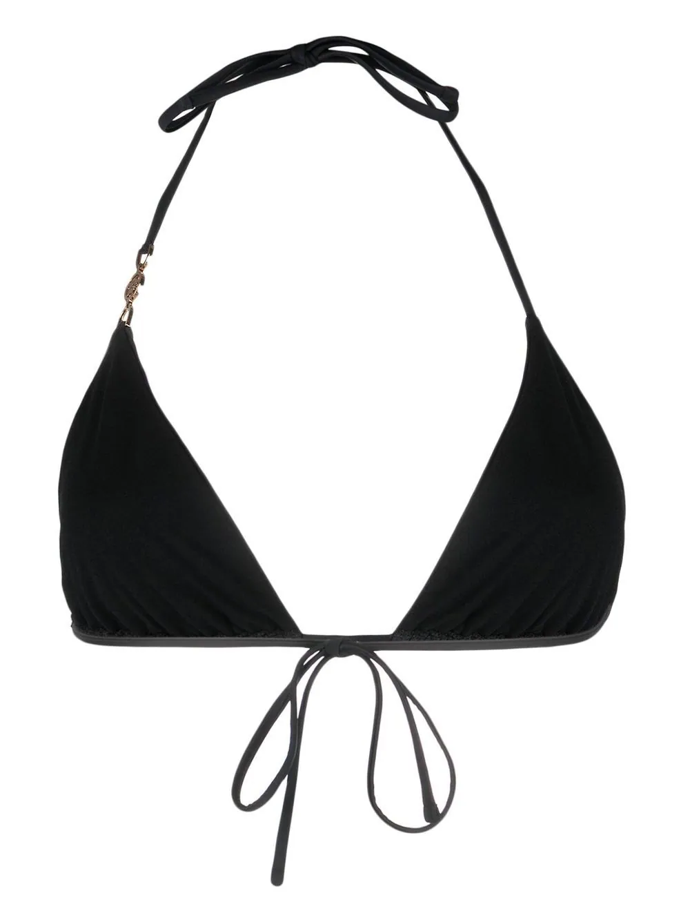 Sutien bikini Versace Medusa '95 Triangle negru - imagine 2