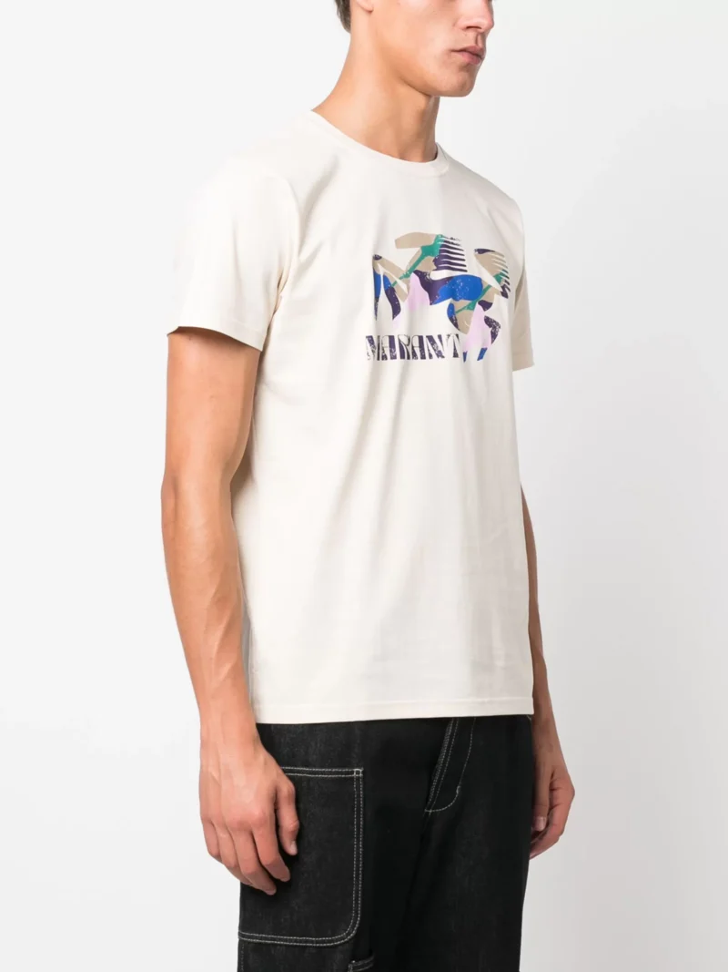 Tricou Marant ecru - imagine 3