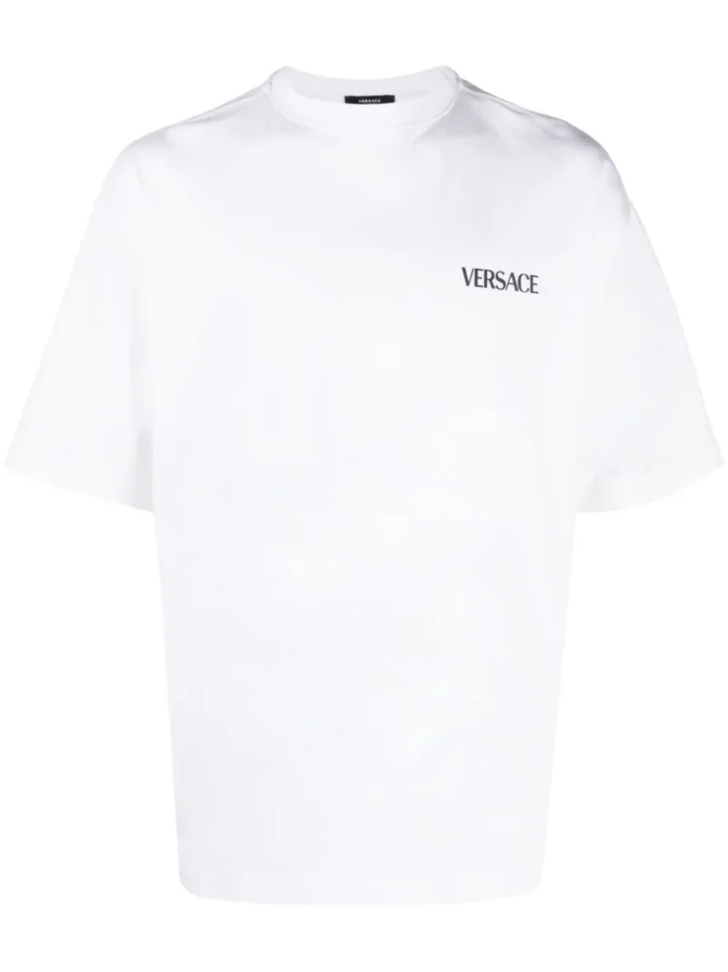 Tricou Versace Colonna Print alb