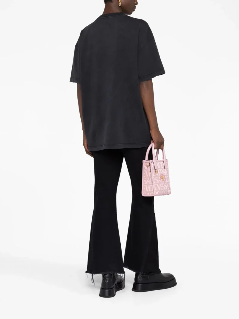 Tricou Versace Medusa Logo negru - imagine 2