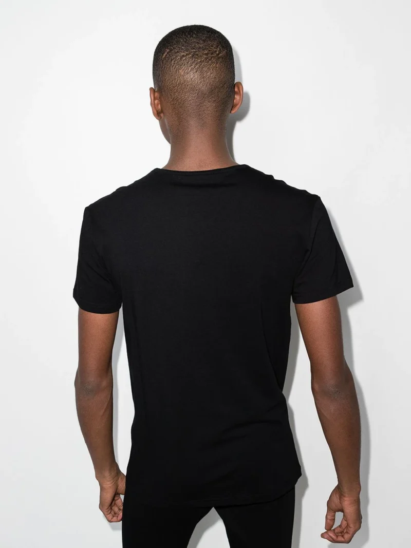 Tricou Versace Medusa Logo-Print alb/negru (2 set) - imagine 3