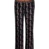 Pantaloni ETRO Paisley Velvet multicolor