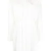 Rochie mini MSGM Sangallo alba