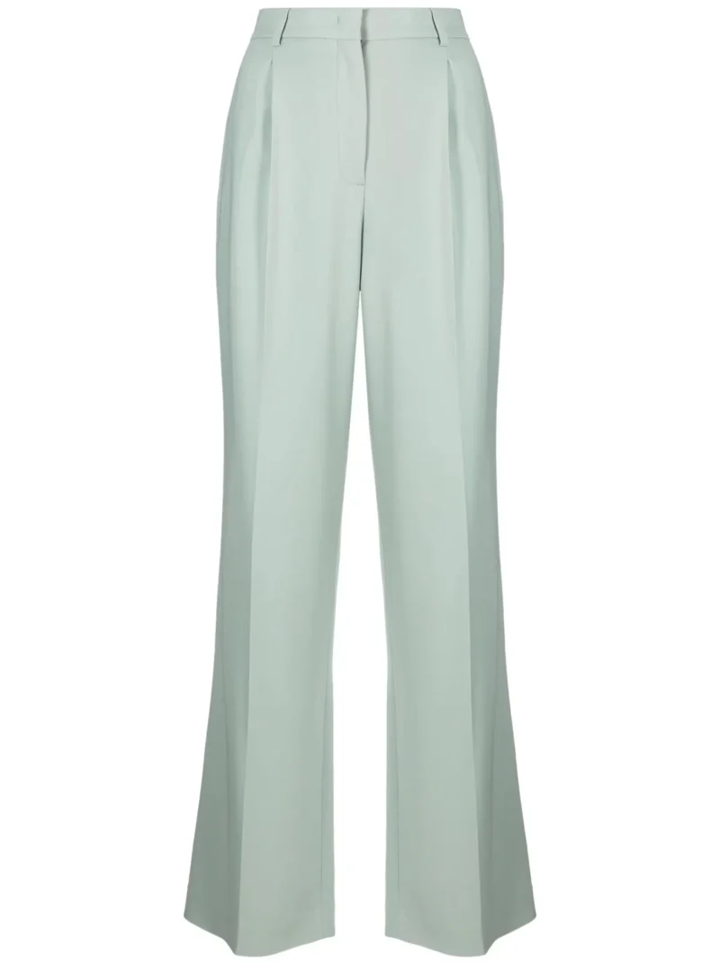 Pantaloni Lorena Antoniazzi Straight Leg verzi