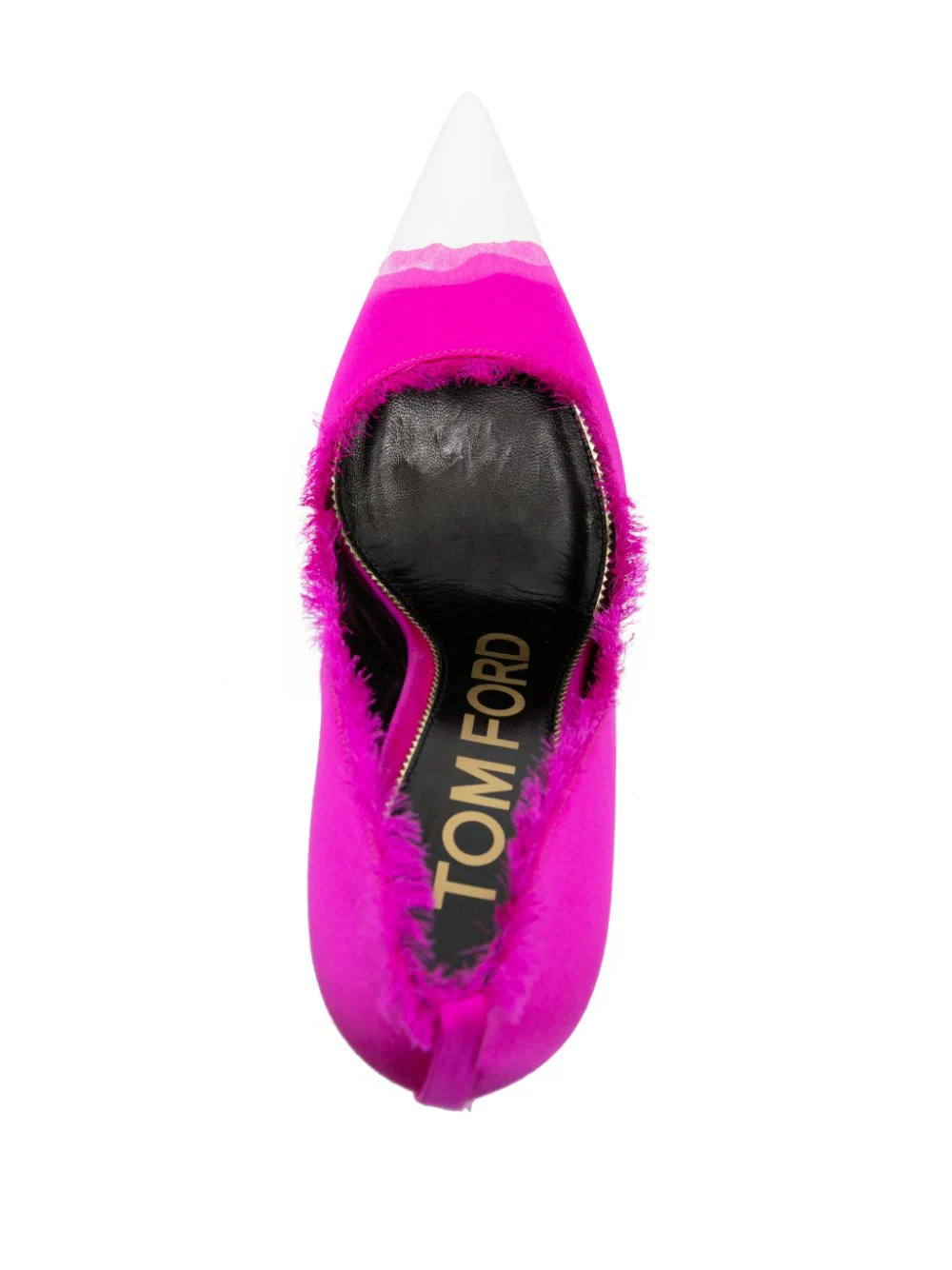 Pantofi TOM FORD Painted Satin roz - imagine 4