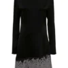 Rochie mini JW Anderson Glitter neagra