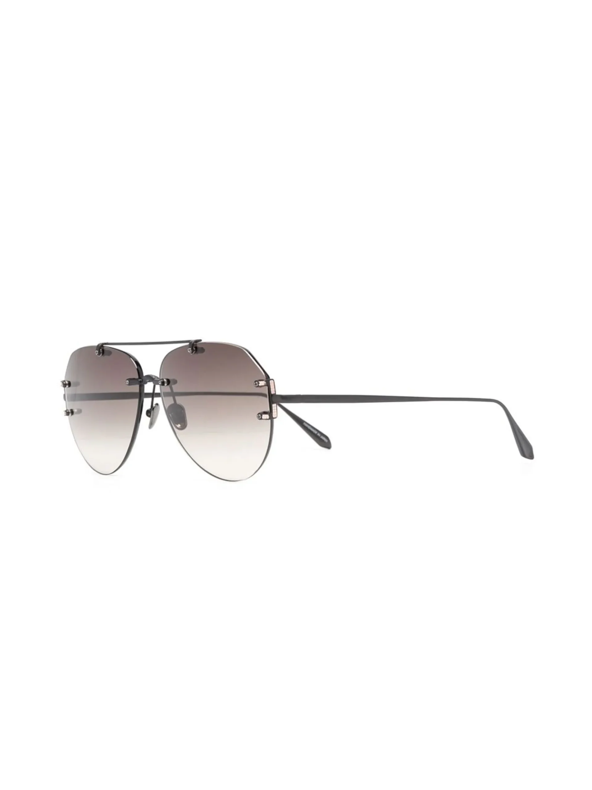 Ochelari de soare Linda Farrow pilot-frame - imagine 2