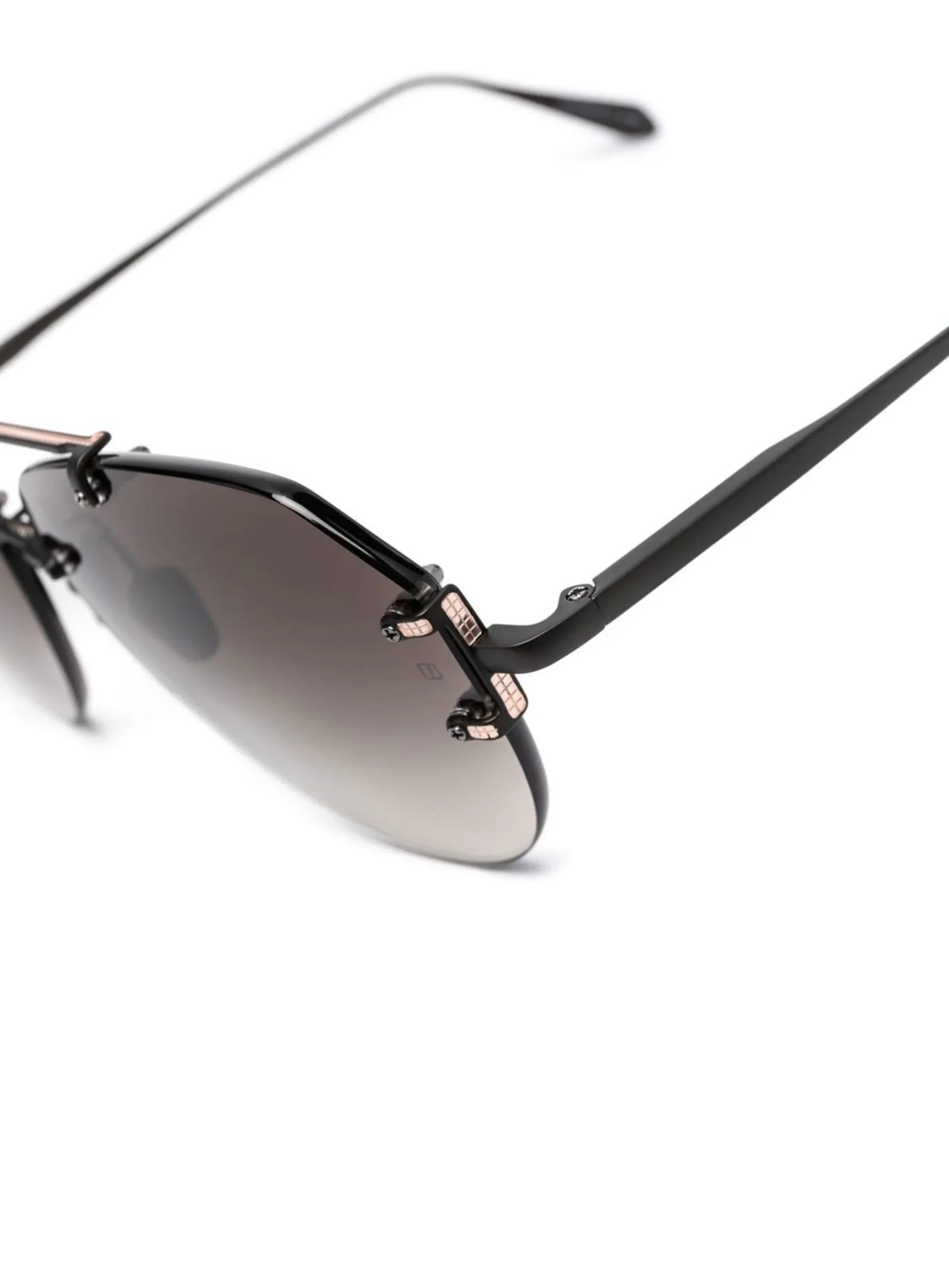 Ochelari de soare Linda Farrow pilot-frame - imagine 3