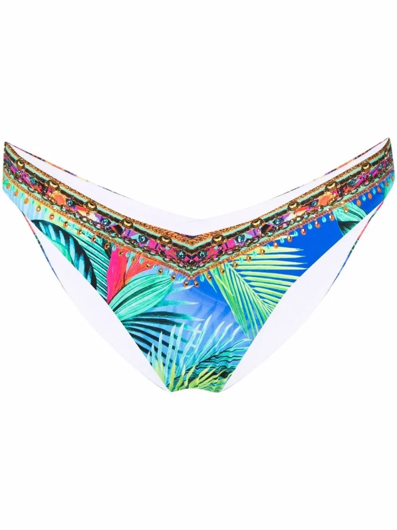 Bikini Camilla Whats Your Vice-Print albastru