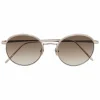 Ochelari de soare Linda Farrow Tinted Round-Frame maro