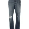 Pantaloni denim Jacob Cohen distressed albastri