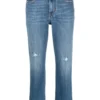 Pantaloni denim Jacob Cohen Kate Crop albastri